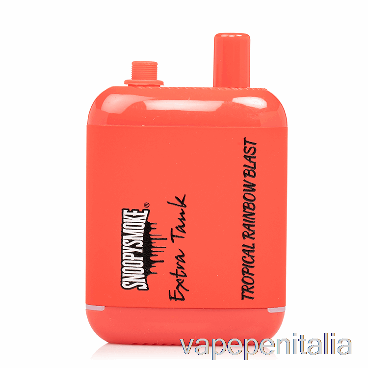 Vape Box Mod Snoopy Smoke Extra Tank 2 15000 Esplosione Arcobaleno Tropicale Usa E Getta